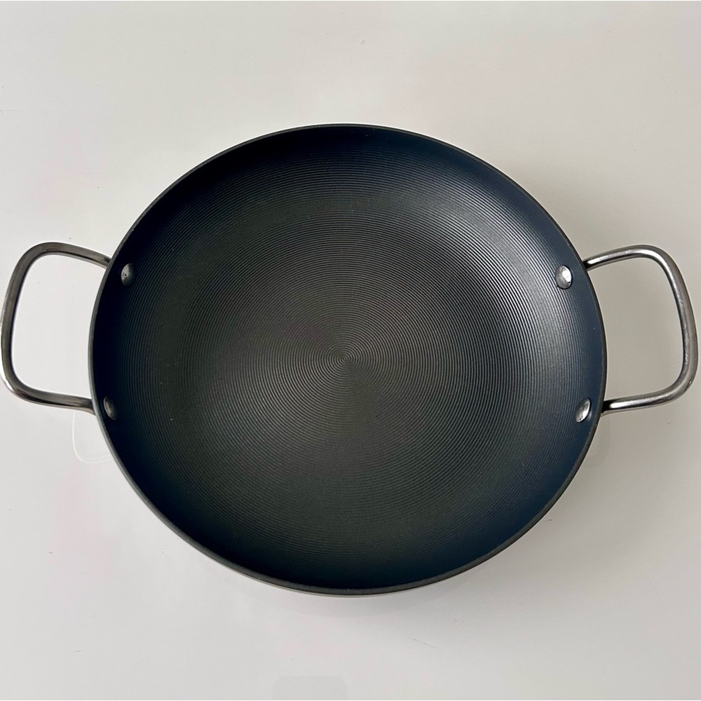 Circulon Meyer 12” Open Wok Hi Low System Hard Anodized Nonstick Double Handle